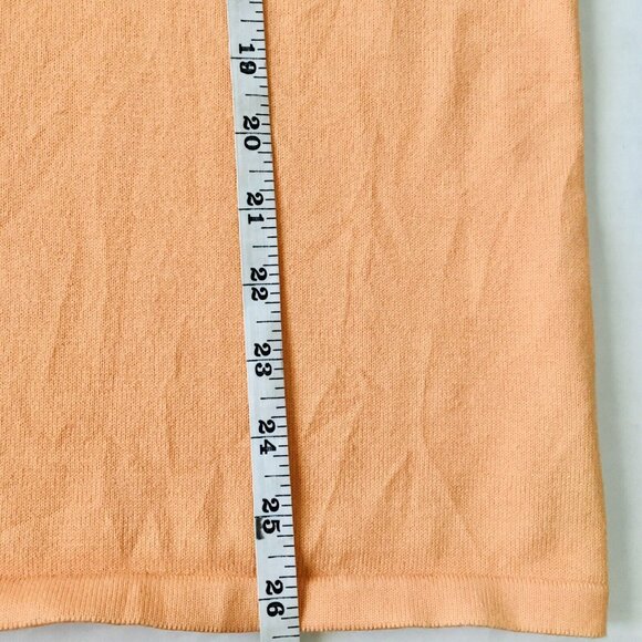 Lauren Ralph Lauren Apricot Cardigan Sweater Size XL - Picture 5 of 5